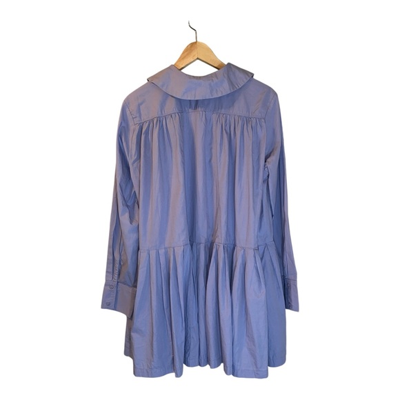 NWT Urban Outfitters Preppy Babydoll Mini Frock Dress with Peter Pan Collar - Picture 6 of 13